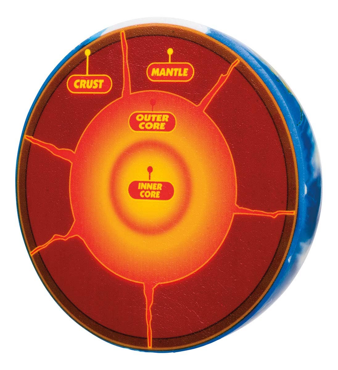 Toy Science Earths Core Squishy Toy