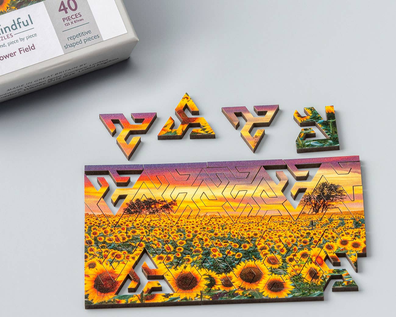 Sunflower Field 80 Piece Puzzle