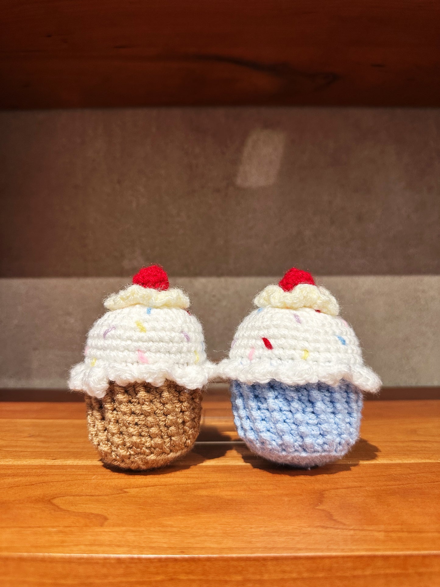 Sprinkle Cupcake Crochet Plush