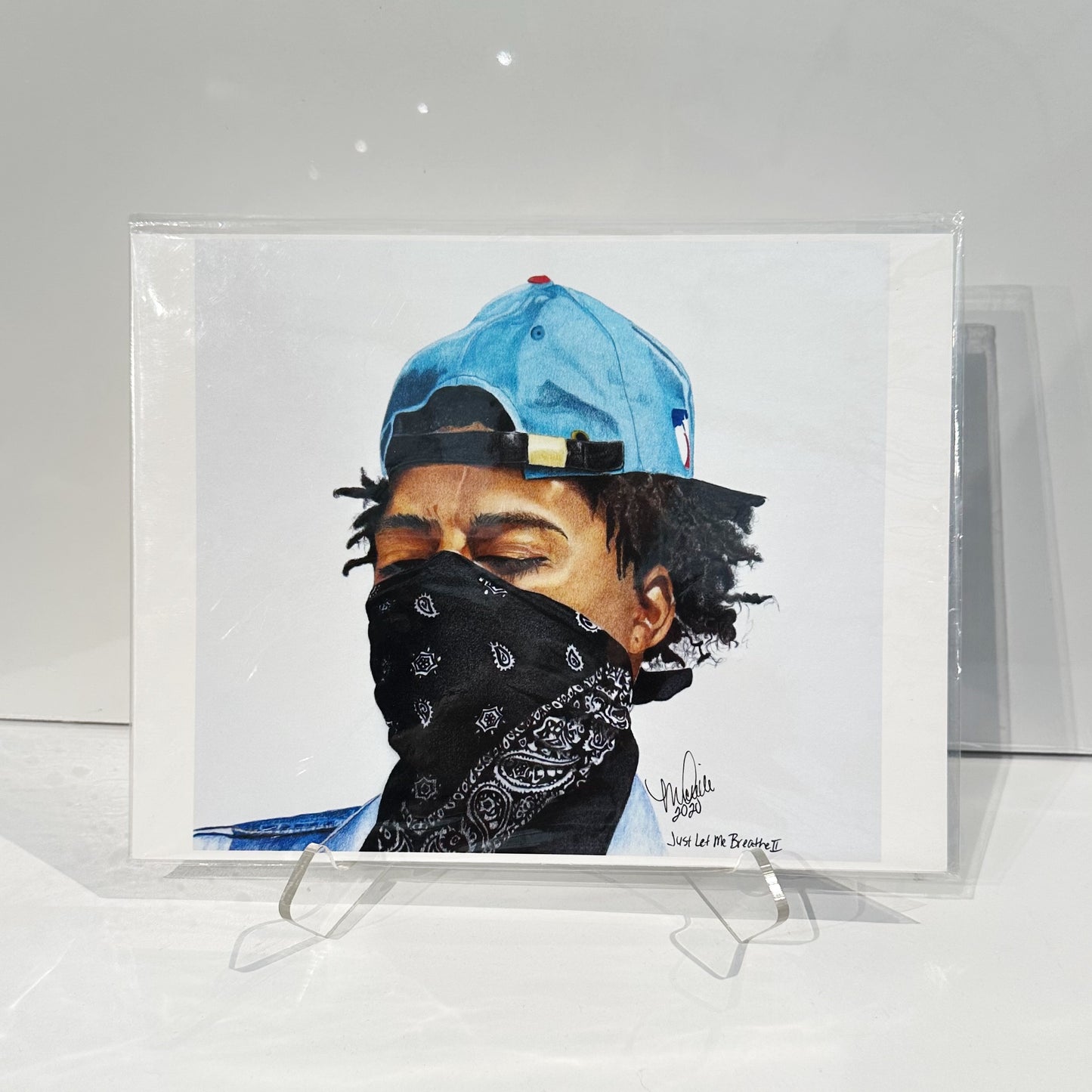 “Just Let Me Breathe II” (Color) by Michelle Smith