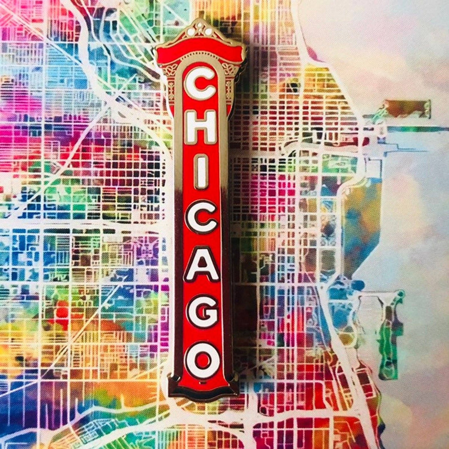 Chicago - Hard Enamel Pin