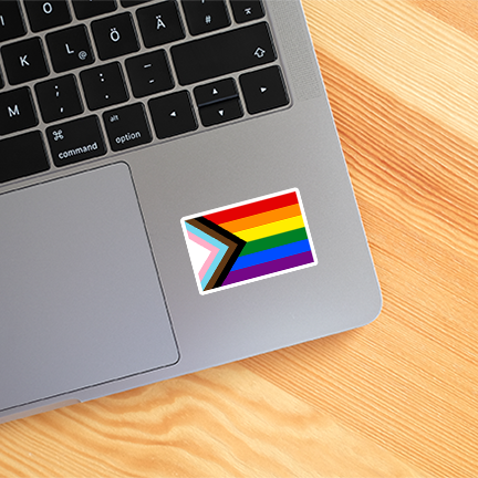 LGBTQ+ Pride Flag Sticker