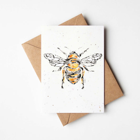 Honeybee Plantable Greeting Card