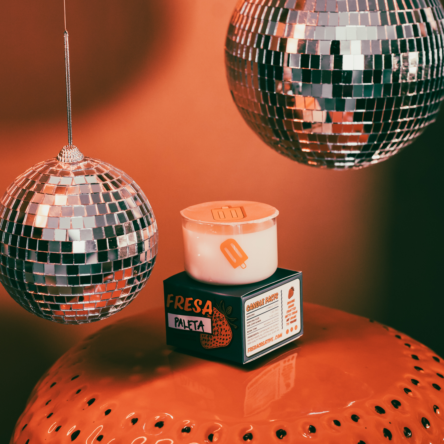 Paleta / Mango Mini Candle