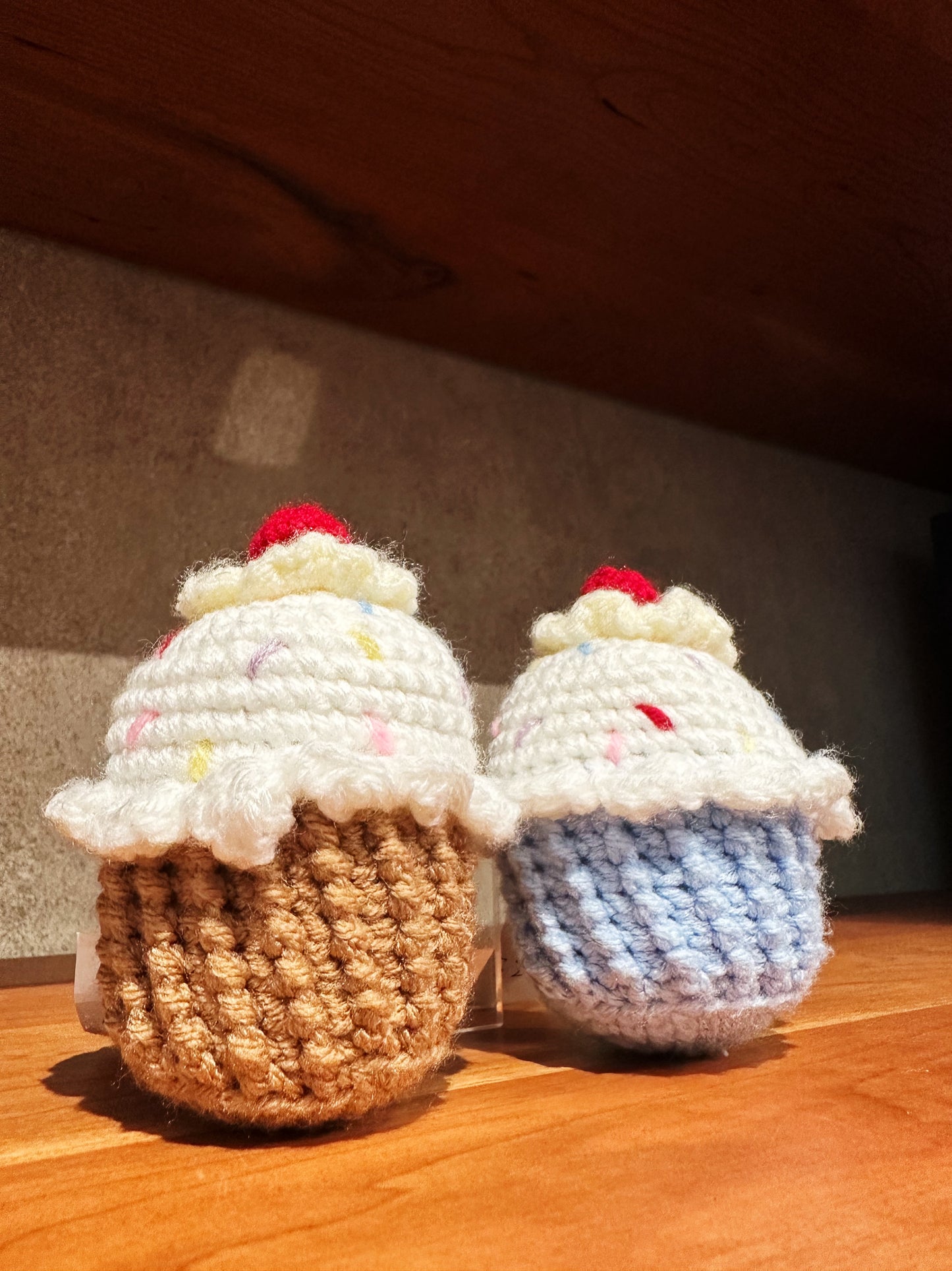 Sprinkle Cupcake Crochet Plush