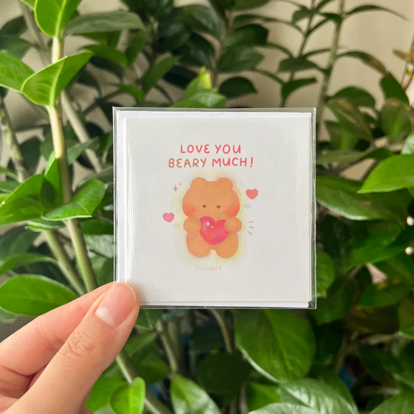 "Love you Bear-y Much" Mini Card