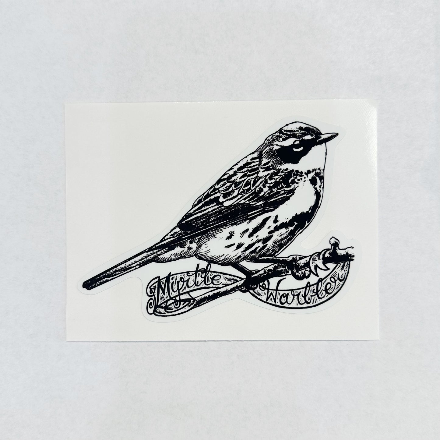 Myrtle Warbler Sticker