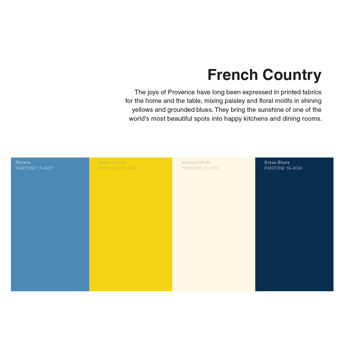 Pantone: 35 Inspirational Color Palettes