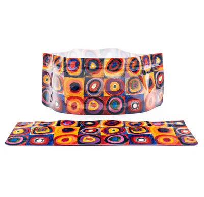 Kandinsky Circles Dog Bowls