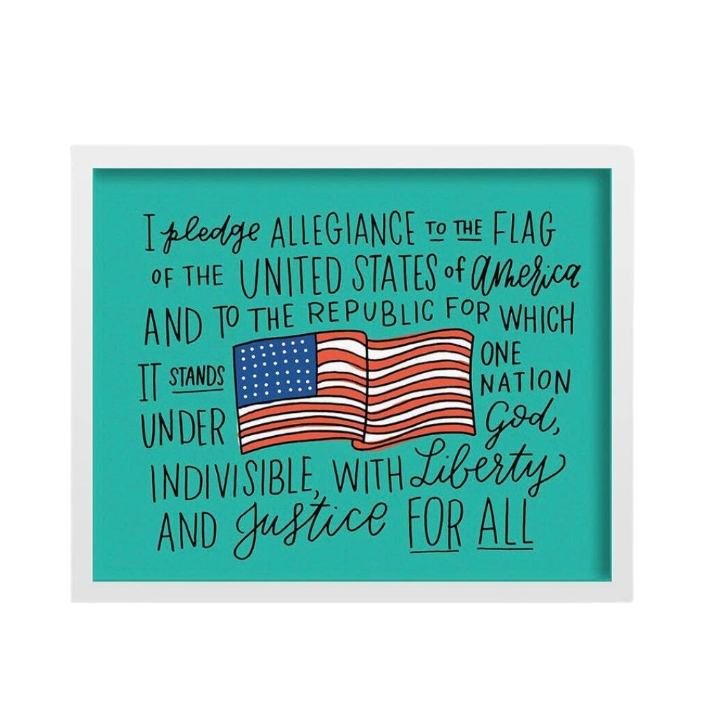 Pledge Of Allegiance Print