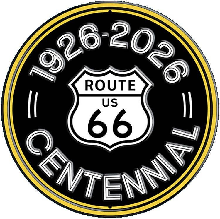 Route 66 Centennial Sign
