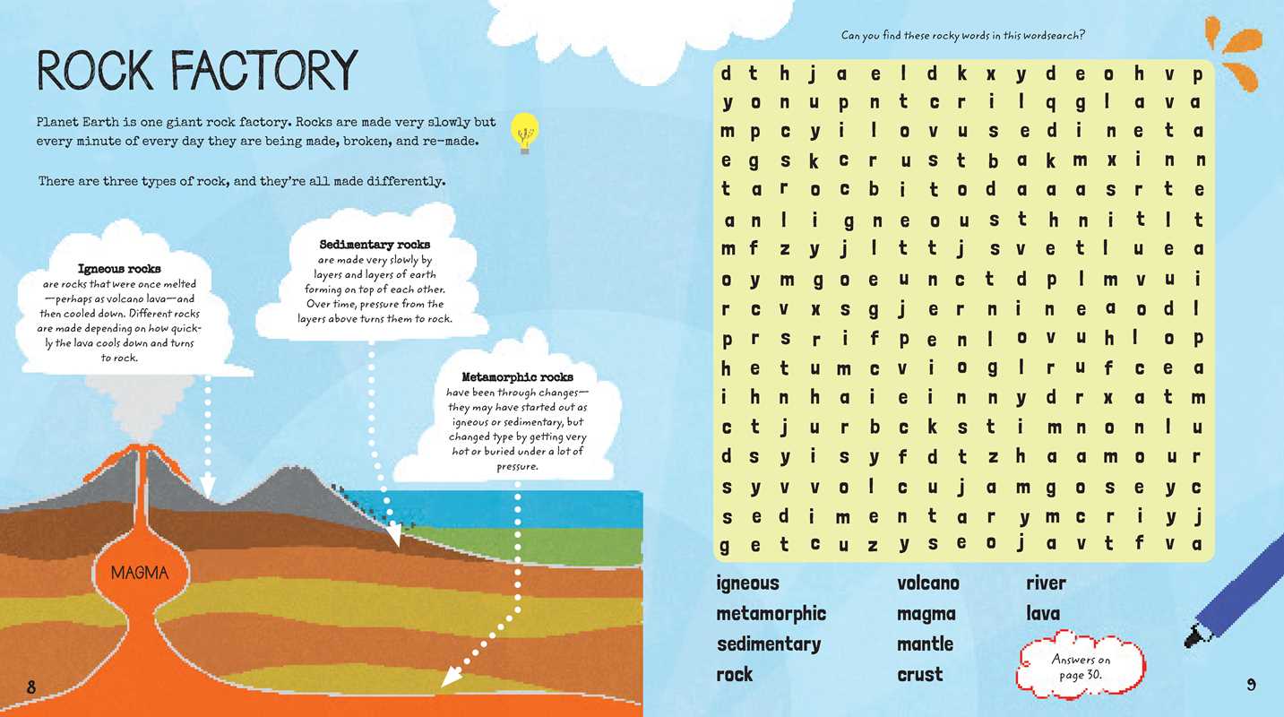 Geology Activity Book