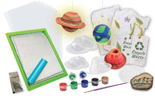 Paper Making Kit with Glow Paint