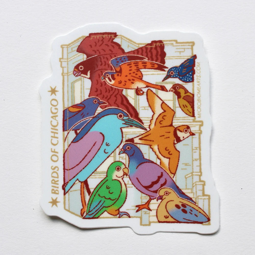 Birds of Chicago Sticker
