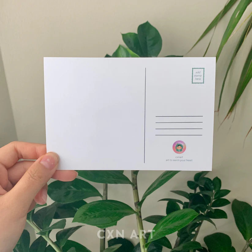 "I Choose Happiness" Art Print & Postcard