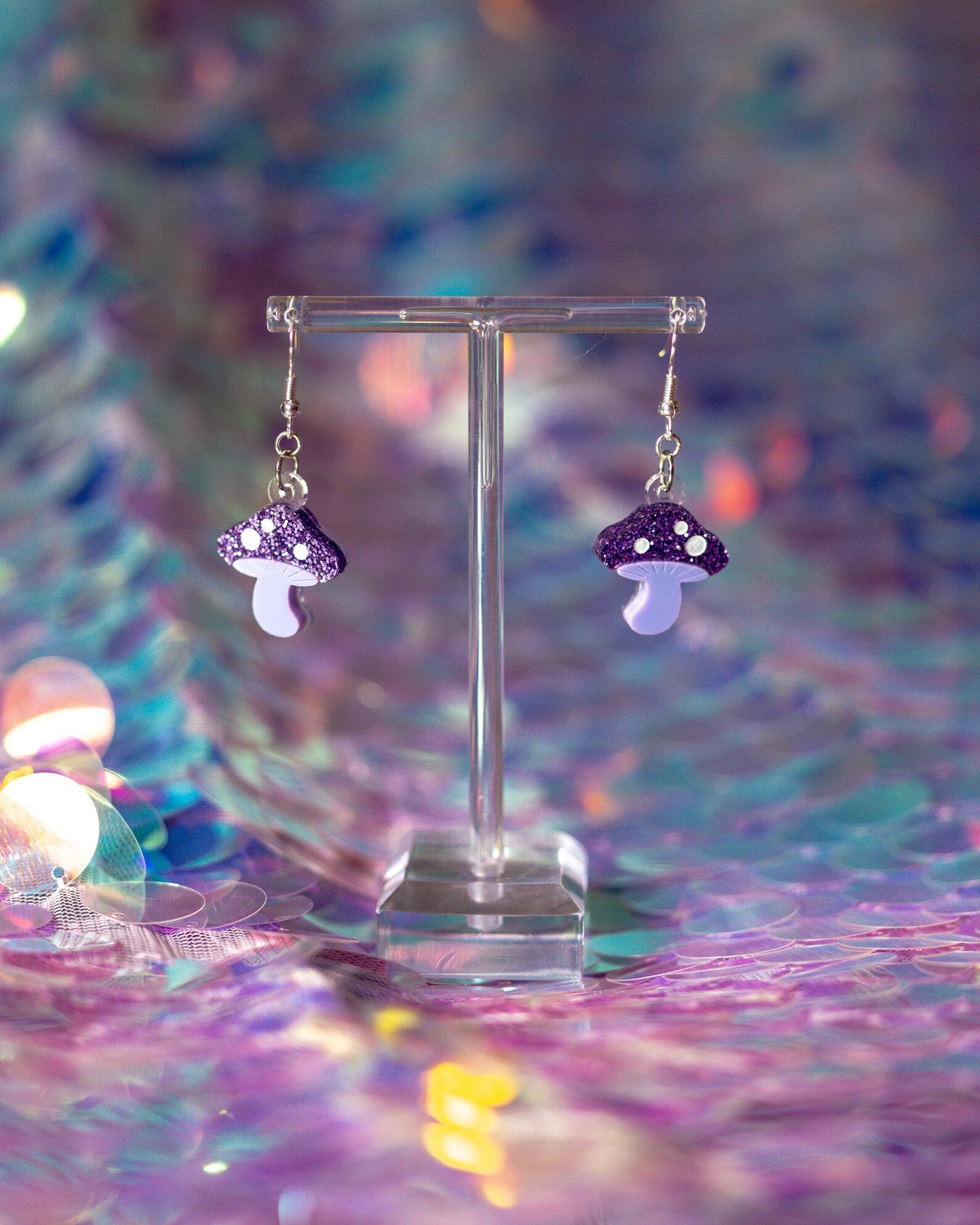 Magical Forest Mushroom Earrings