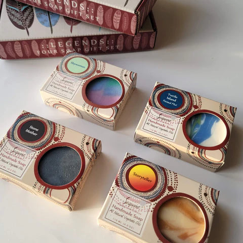 Four Soap Gift Set - Legends