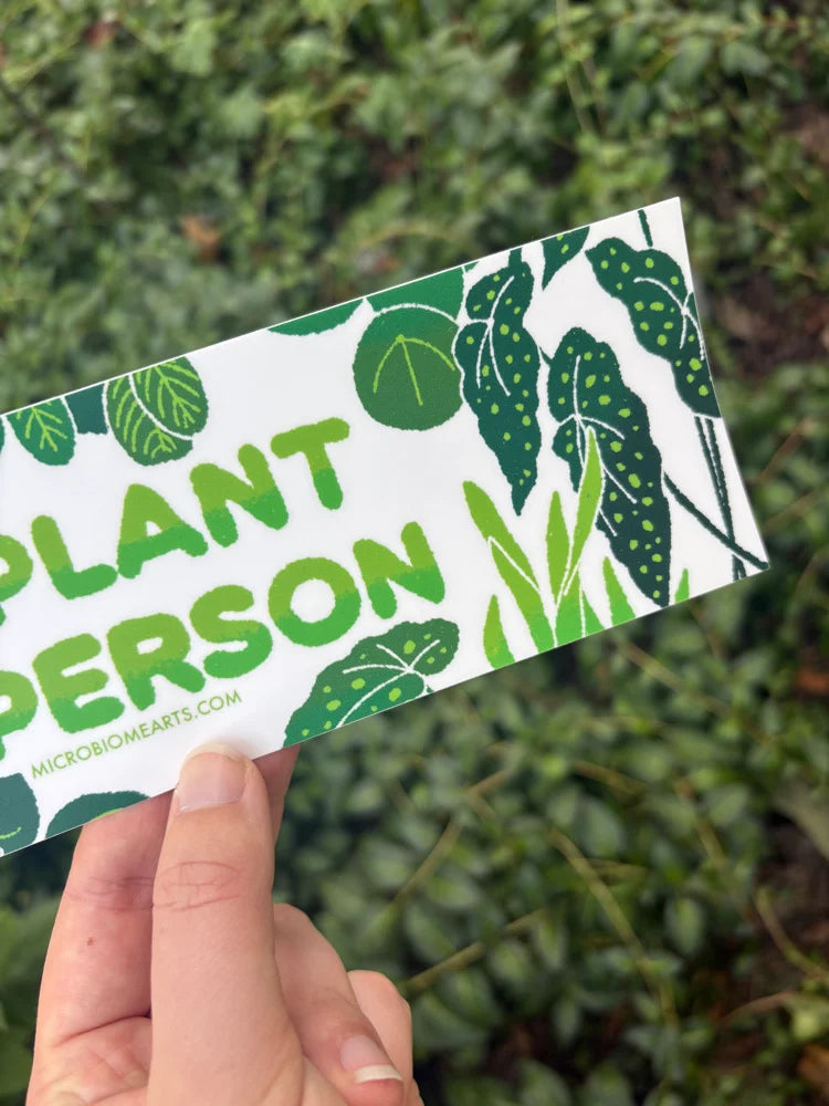 "Plant Person" Bumper Sticker