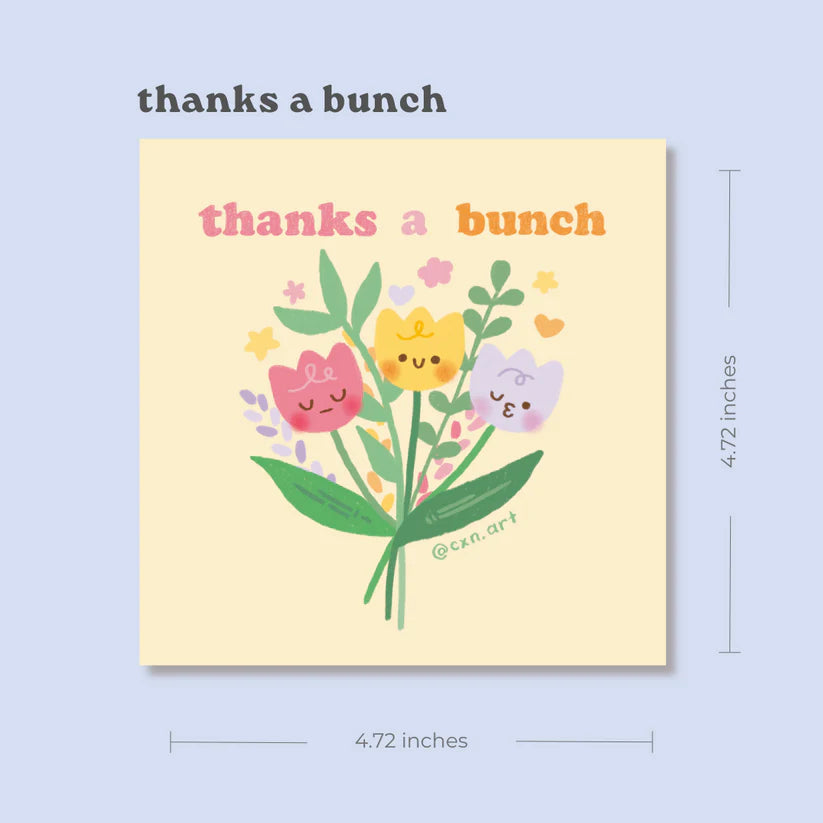"Thanks a Bunch" Art Print & Postcard