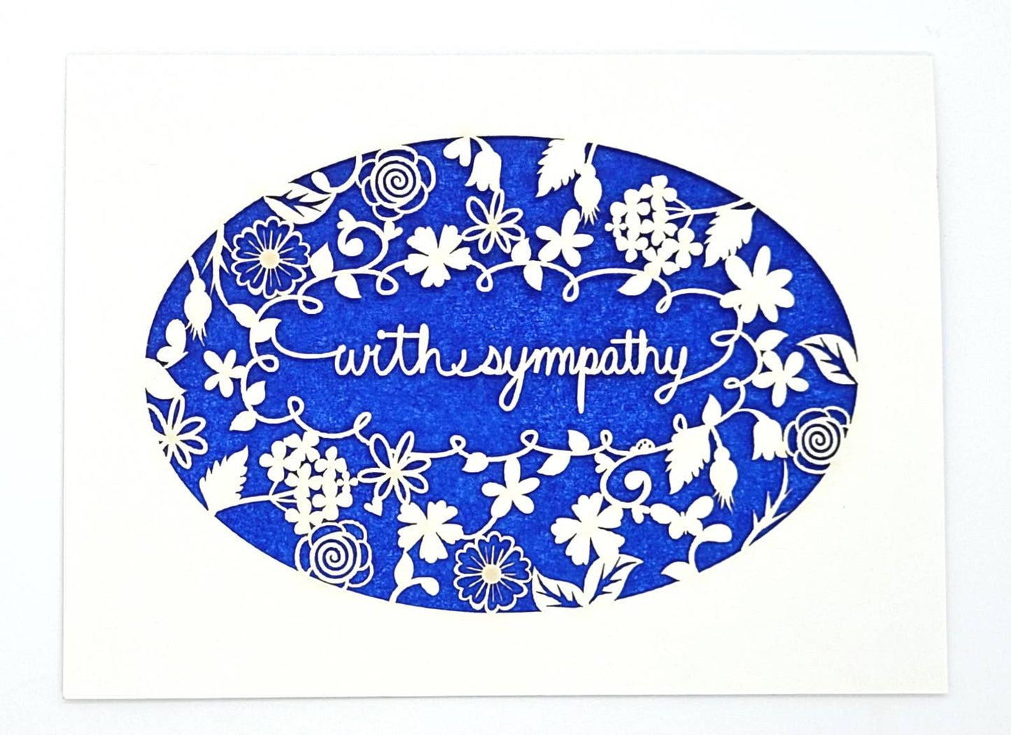With Sympathy Card