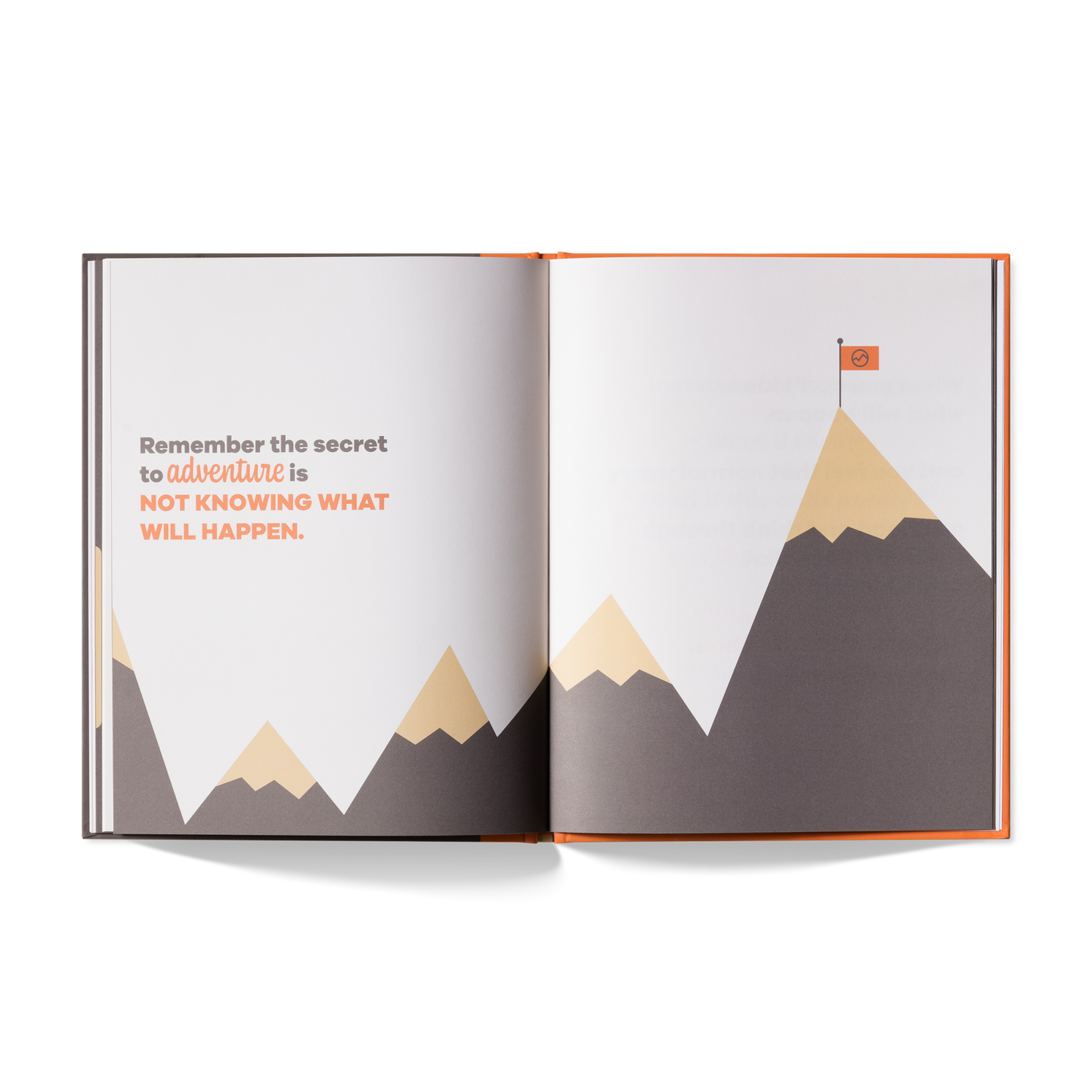 Example pages from “A Kids Book About Adventure”