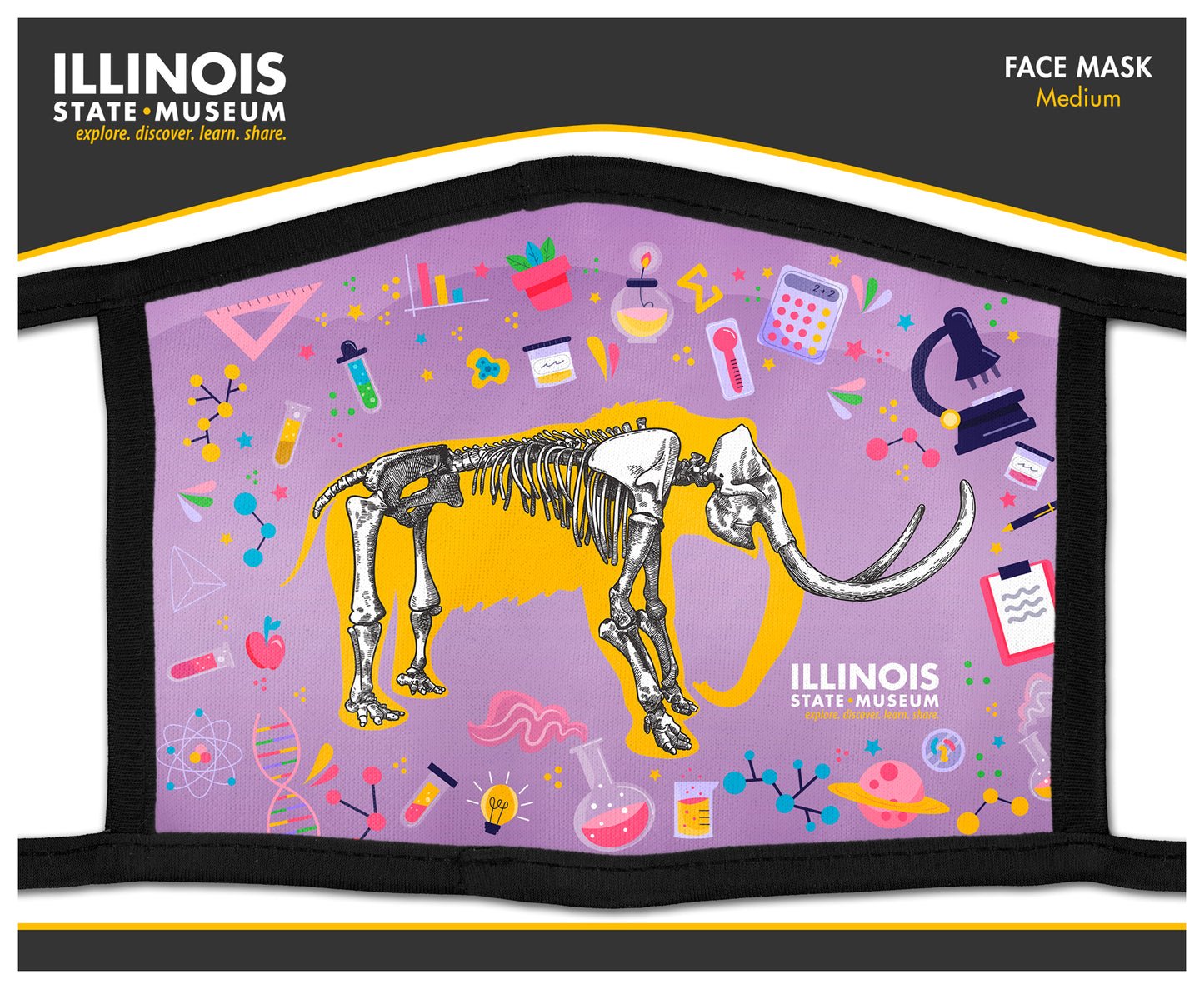 Millie the Mastadon face mask.