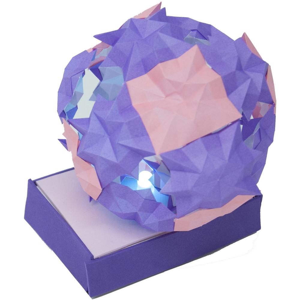 Example project from the Activating Origami Kit by Teknikio.