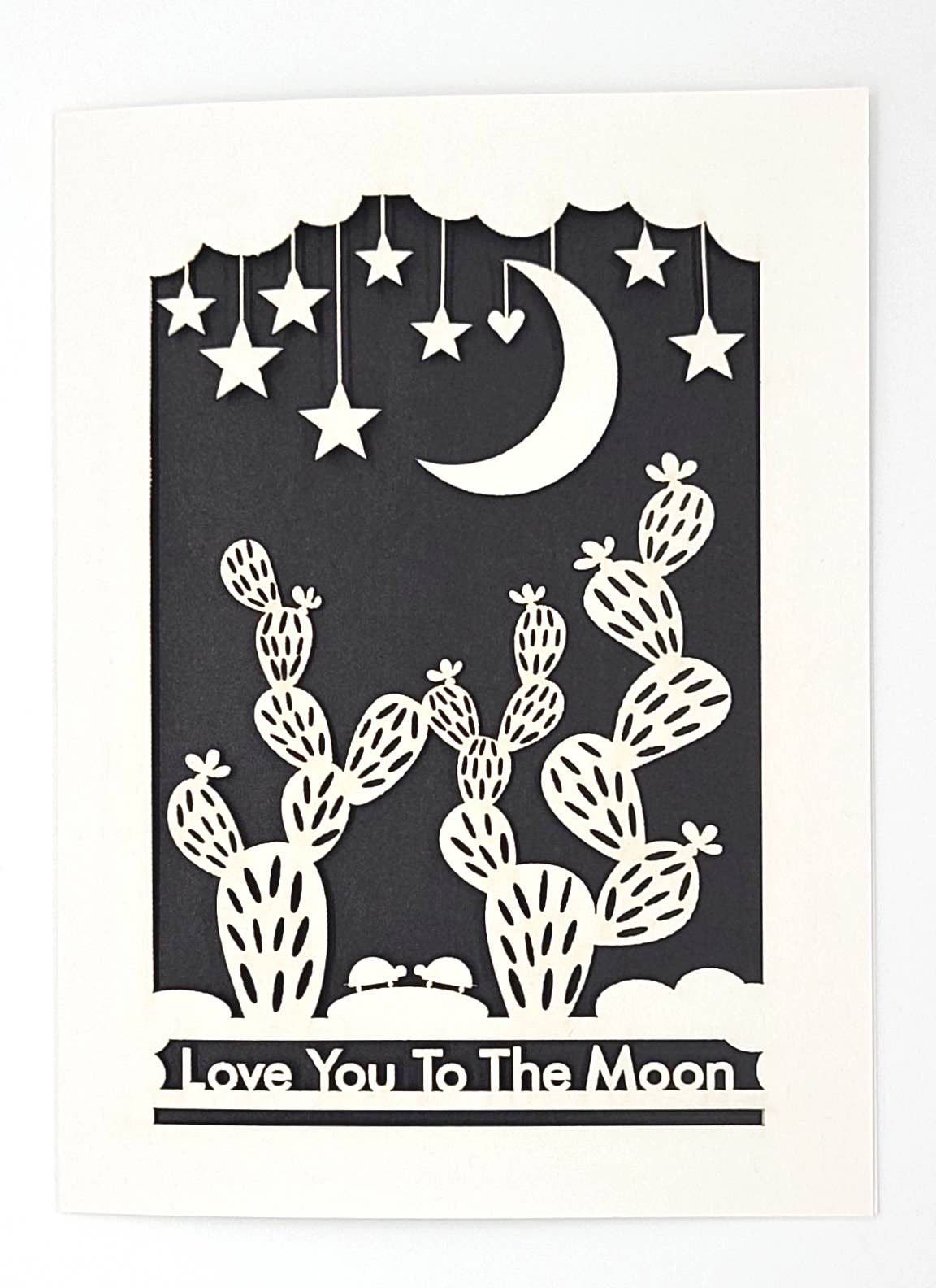 Love you to the Moon Card