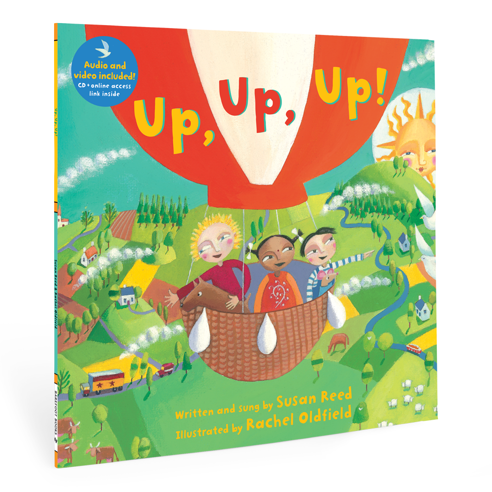 Cover image for “Up, Up, Up!” Kids book.