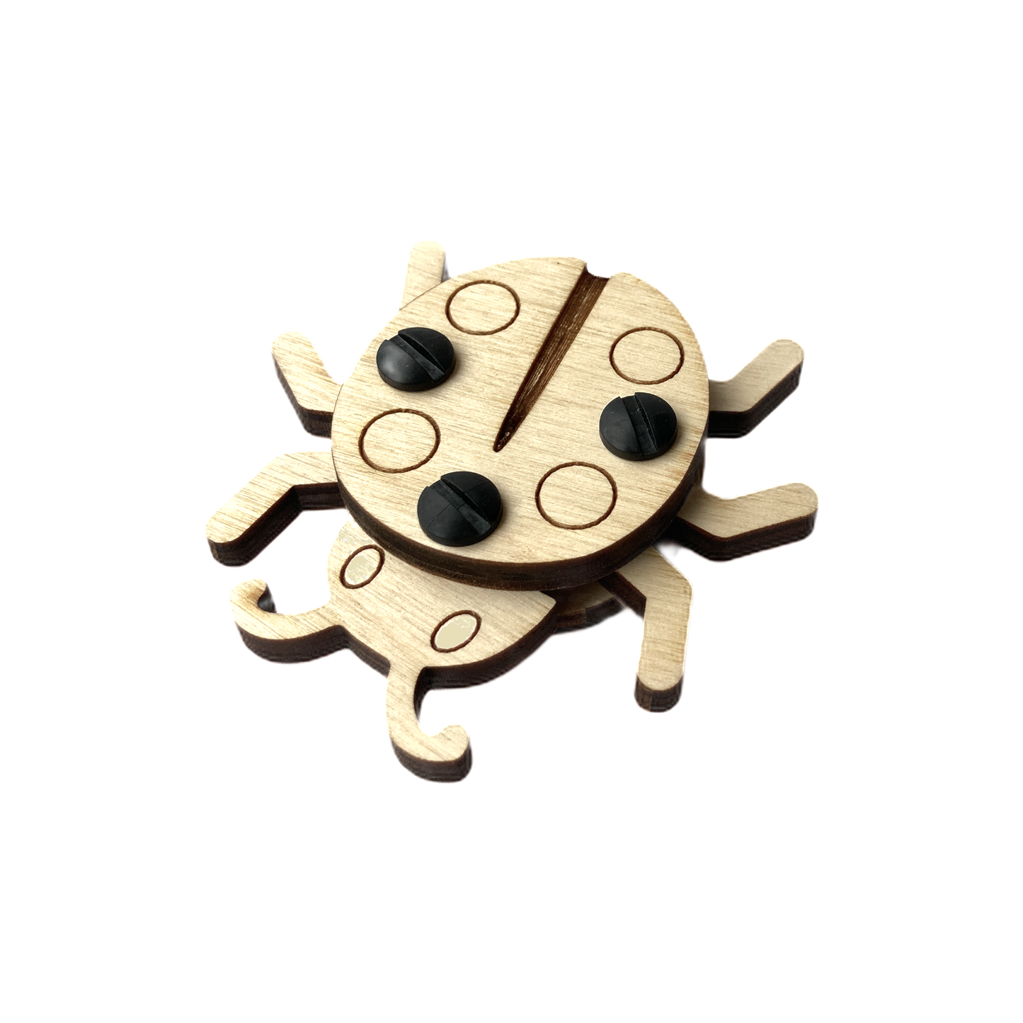 Photo of the “Ladybug” Insect DIY Kit, fully built.