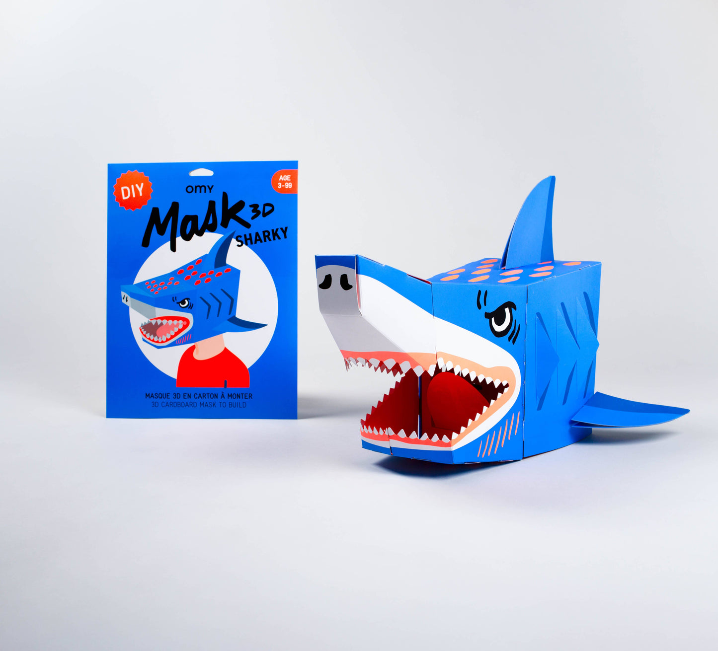 3D Shark Mask