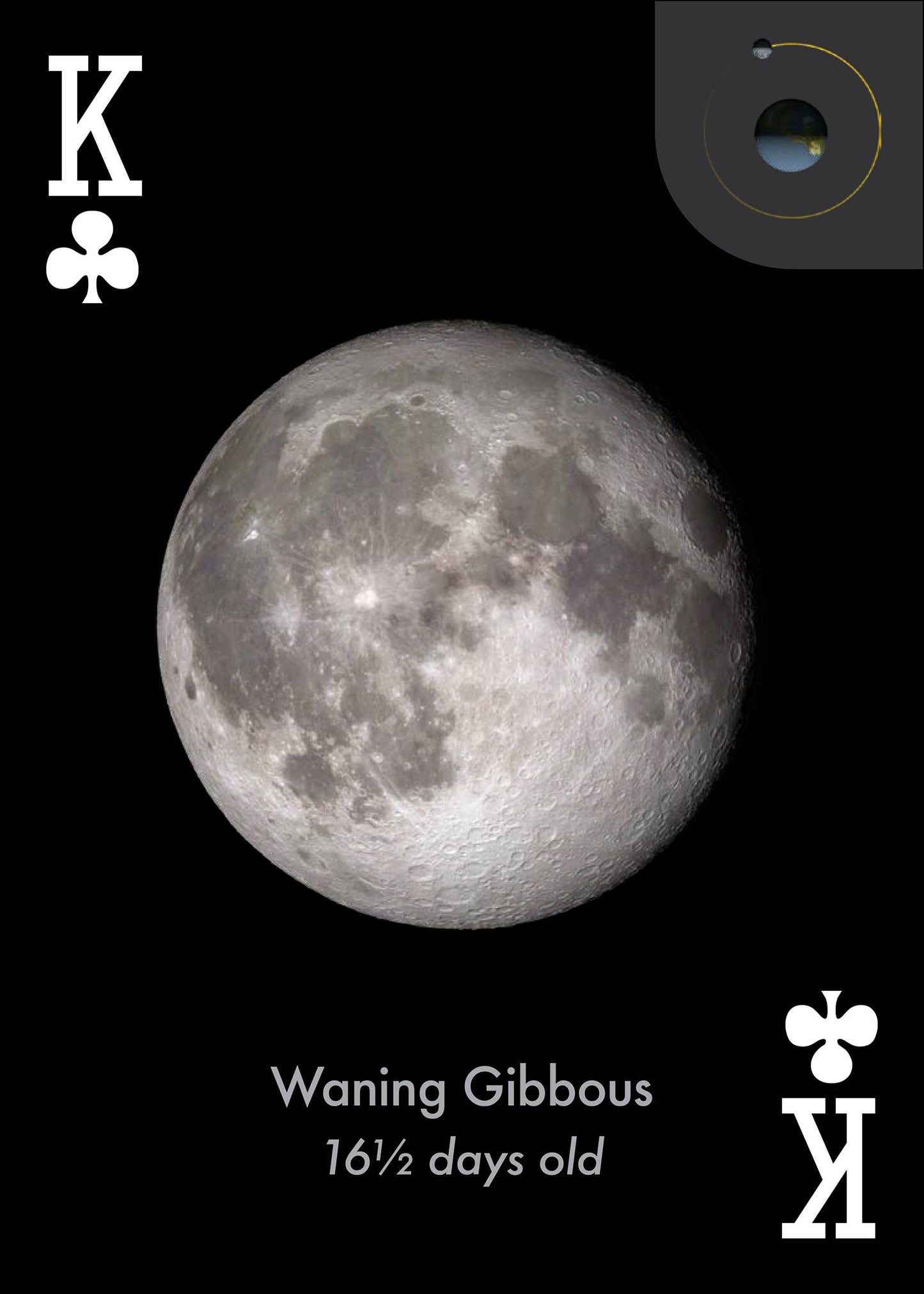 Moon Playing Cards