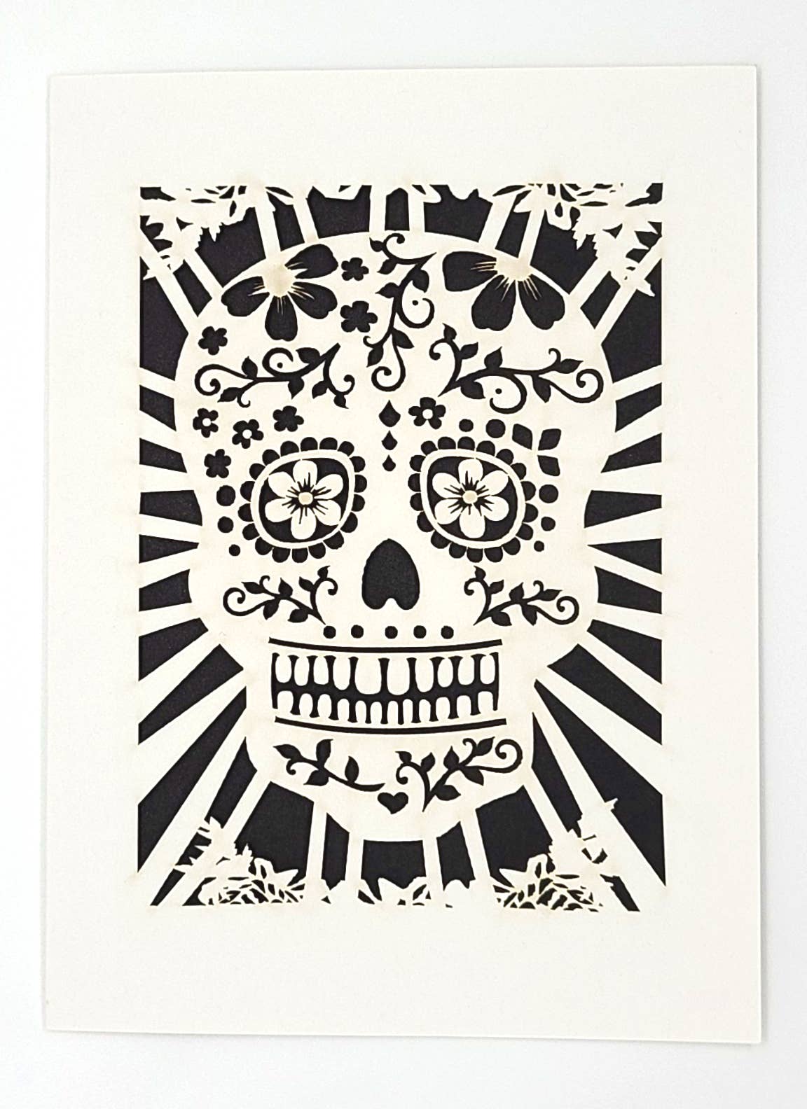 Sugar Skull Note Card