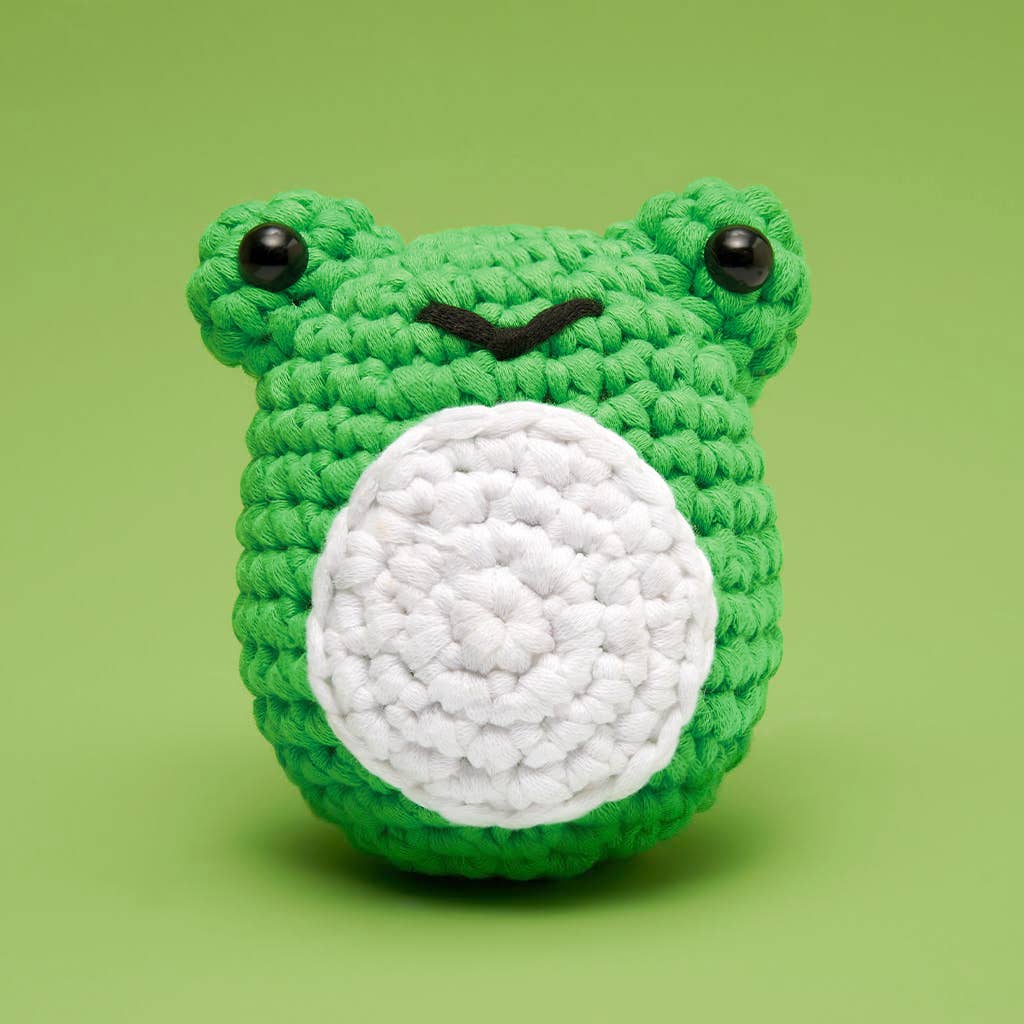 Henri the Frog Beginner Crochet Kit