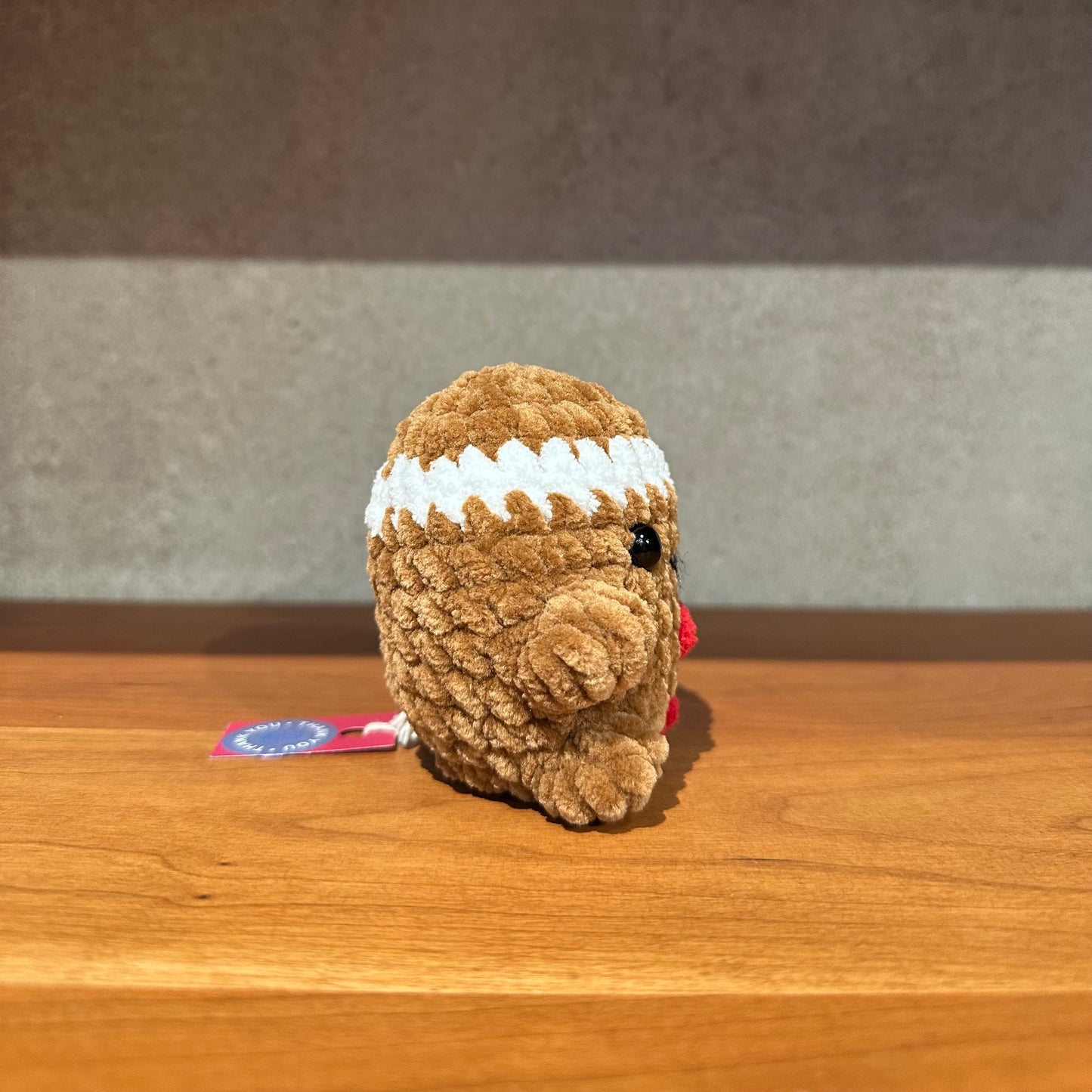 Mini Gingerbread Man Crochet Plush
