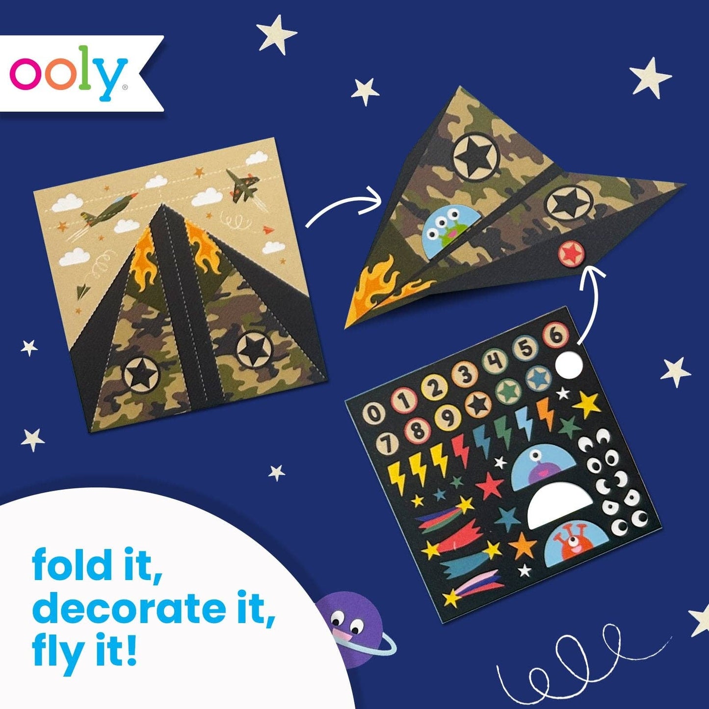 DIY Paper Airplanes (Set of 24)