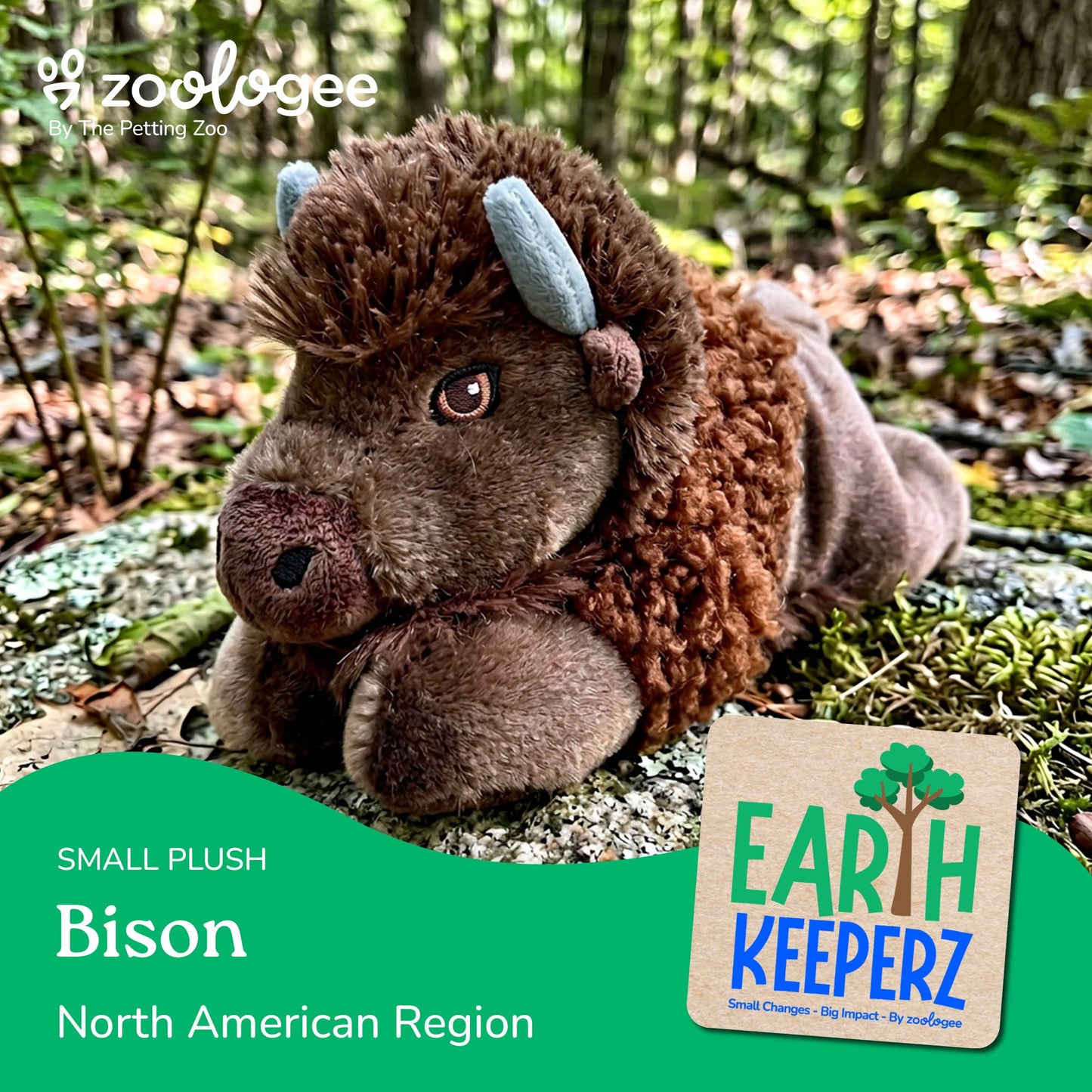 Bison Stuffed Animal - Small