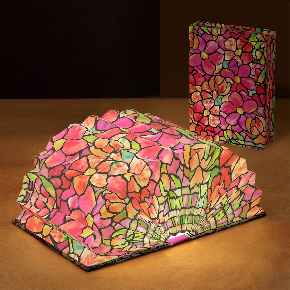 Modgy Light Book - Louis C. Tiffany Pink Peony