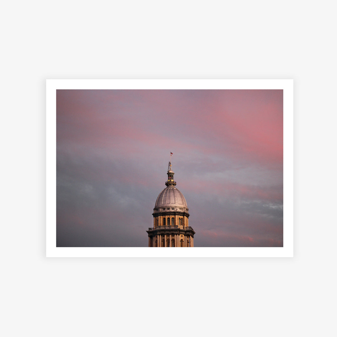 Illinois Capitol Notecard