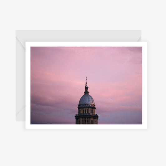 Illinois Capitol Notecard