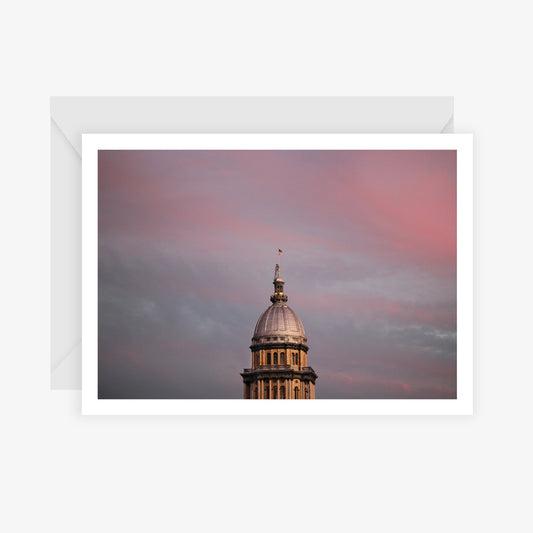 Illinois Capitol Notecard