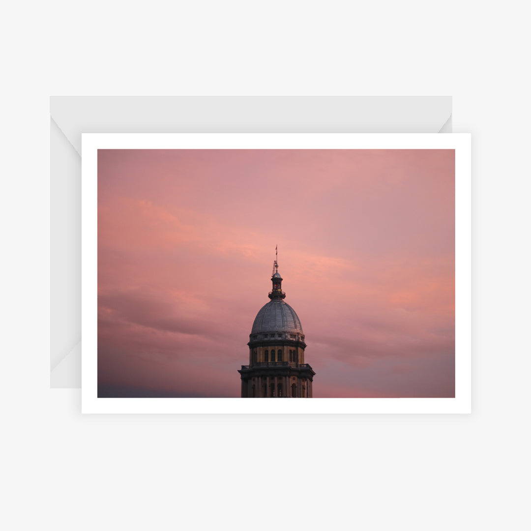 Illinois Capitol Notecard