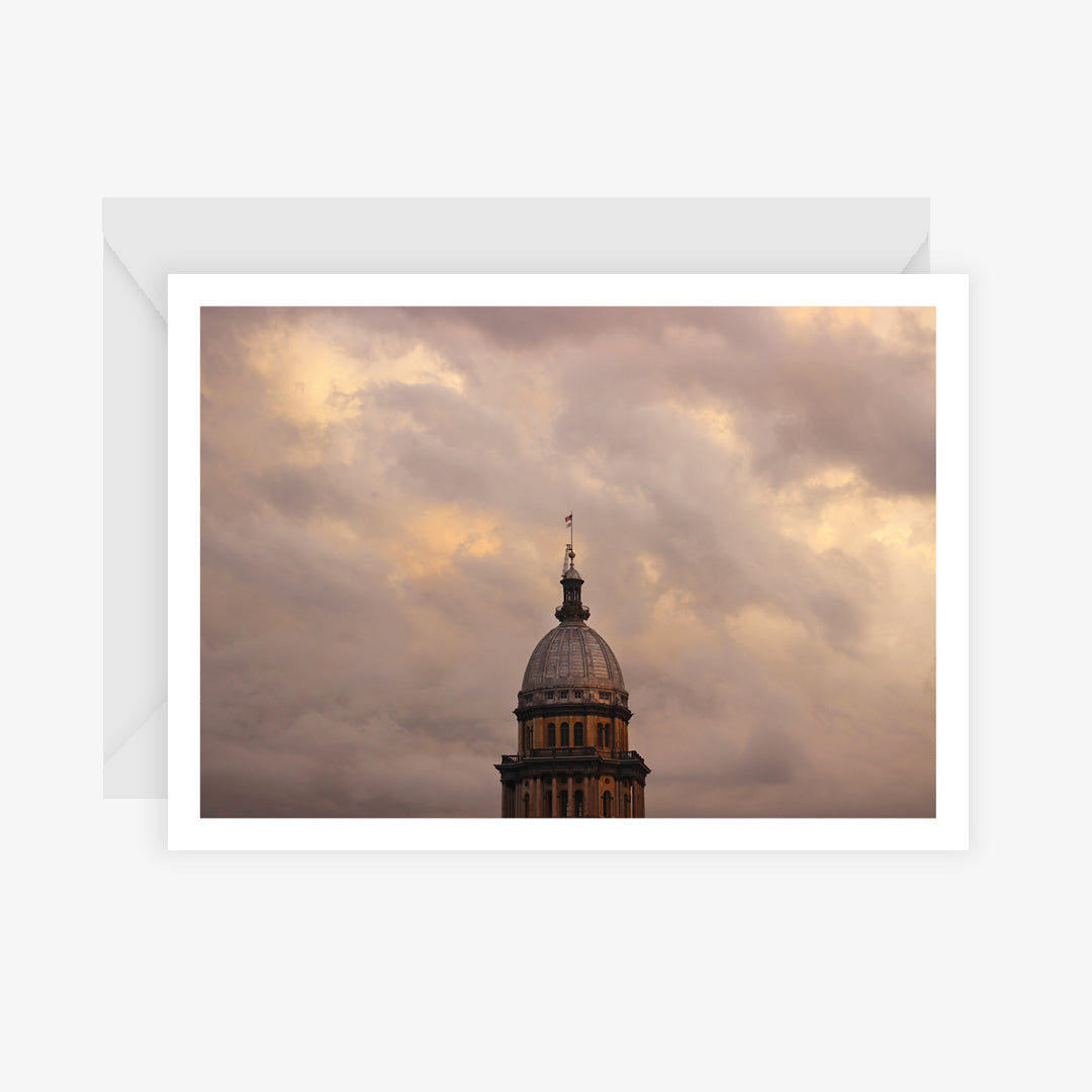 Illinois Capitol Notecard