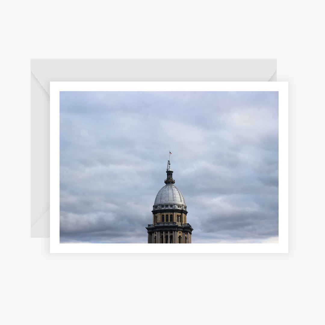 Illinois Capitol Notecard