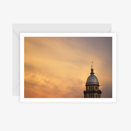 Illinois Capitol Notecard