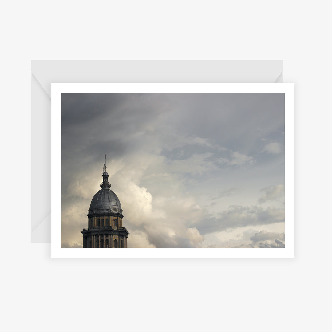 Illinois Capitol Notecard