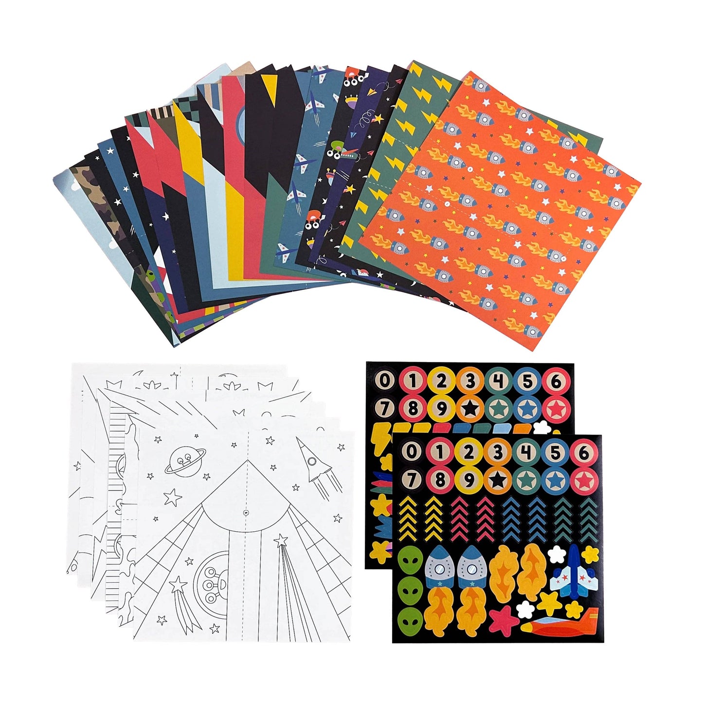 DIY Paper Airplanes (Set of 24)