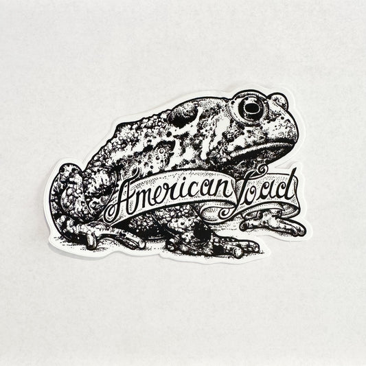 American Toad Sticker