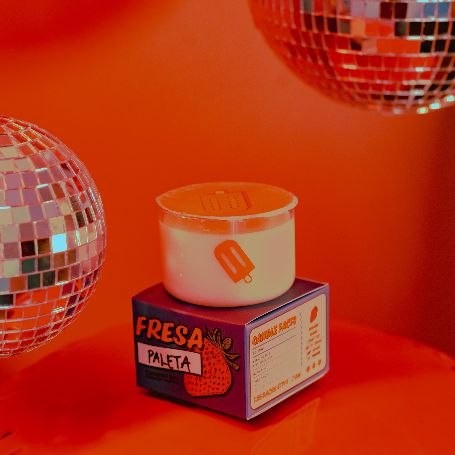 Paleta / Mango Mini Candle