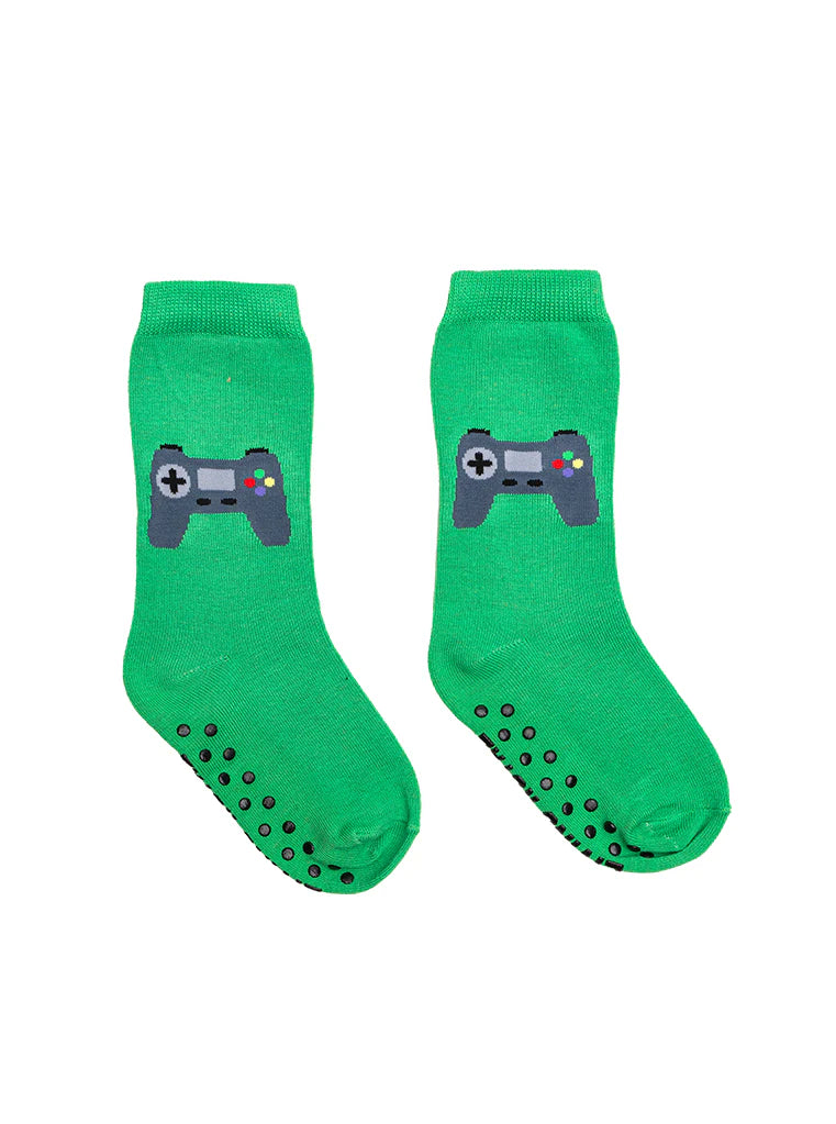 Kids Gamer 3D Packaged Crew Socks